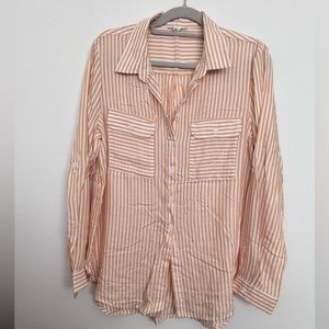 NWOT Beachlunchlounge button down shirt size L